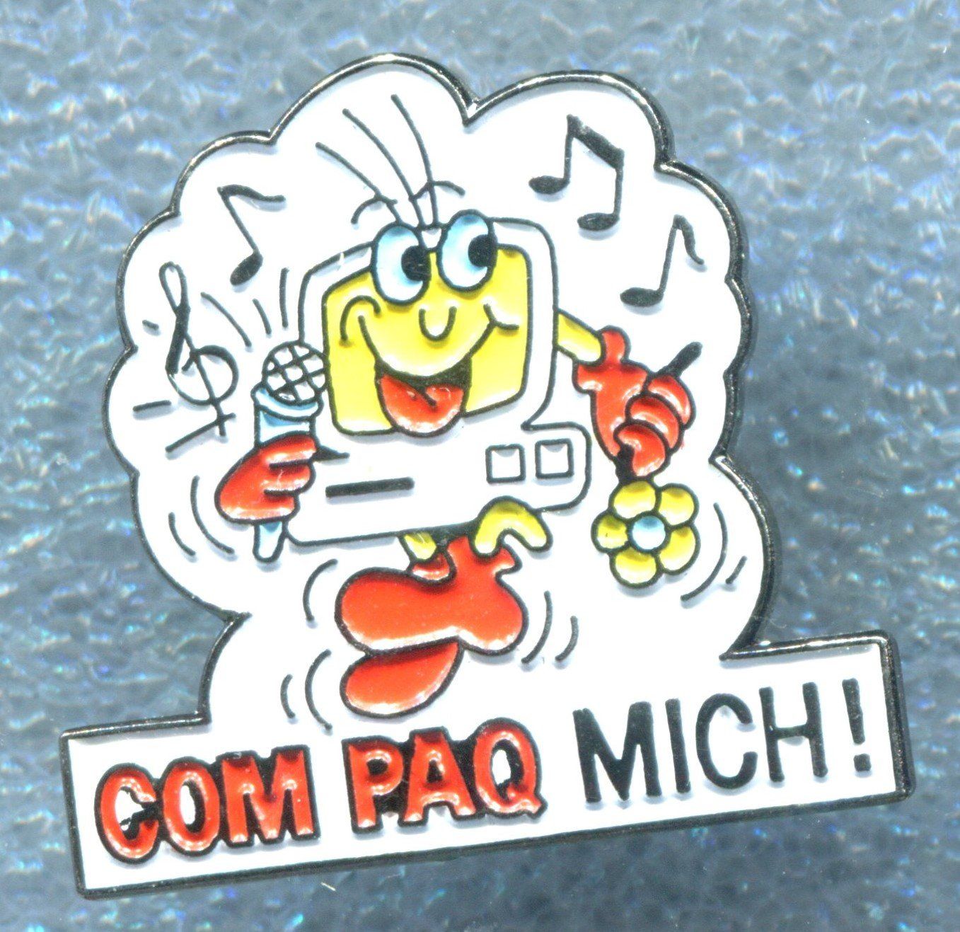 Plaketten & Abzeichen: COM PAQ MICH ! – Gebraucht aus Winterthur von Sammleroase