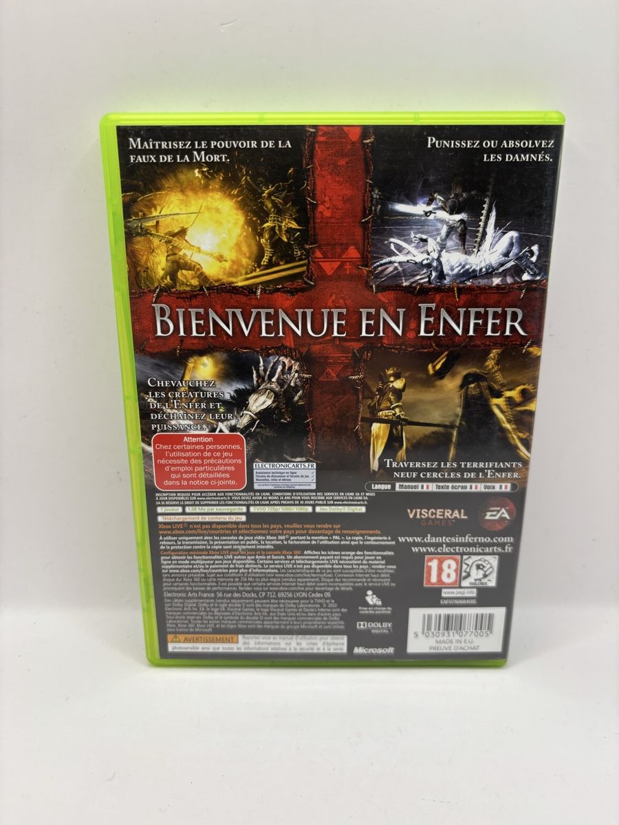 Giochi: Dante's Inferno Xbox360 – Usato da Genève venduto da sho_67qj 1
