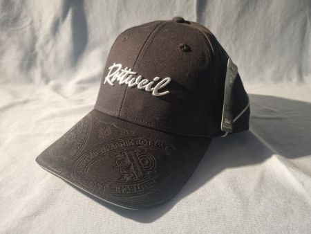Original Rottweil Cap, Jagd Cap, Schwarz, Ungetragen