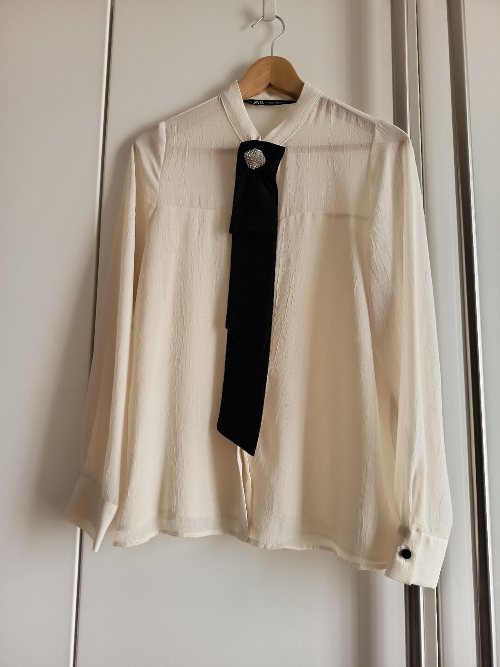 Zara Chemisiers: Semi Sheer Blouse  – Neuf (Voir description) à Basel par beg_6v7r