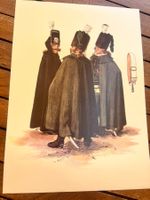 Affiche ancienne - Hussards en Manteau - Parfaite État