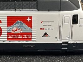 Hag Re460 SBB Gottardo 2016 neue Beleuchtung / Sound / Esu
