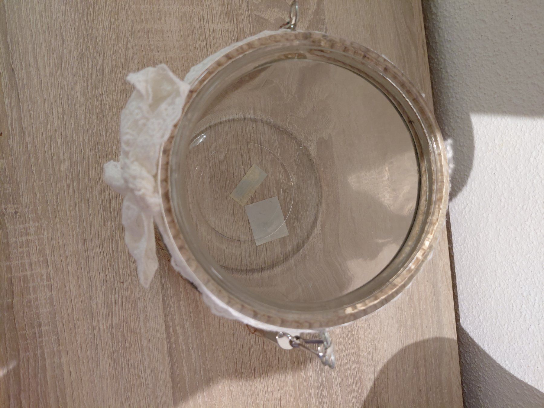 Tutte le decorazioni: Dekorationsglas Deko mit Federn – Usato da Dietikon venduto da Chadascha 1