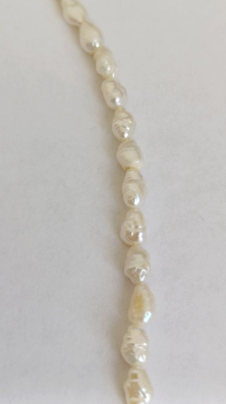 Ketten: Collier Perles Baroques & Fermoir Or 14K – Gebraucht aus Genève von EcrinVintage 4