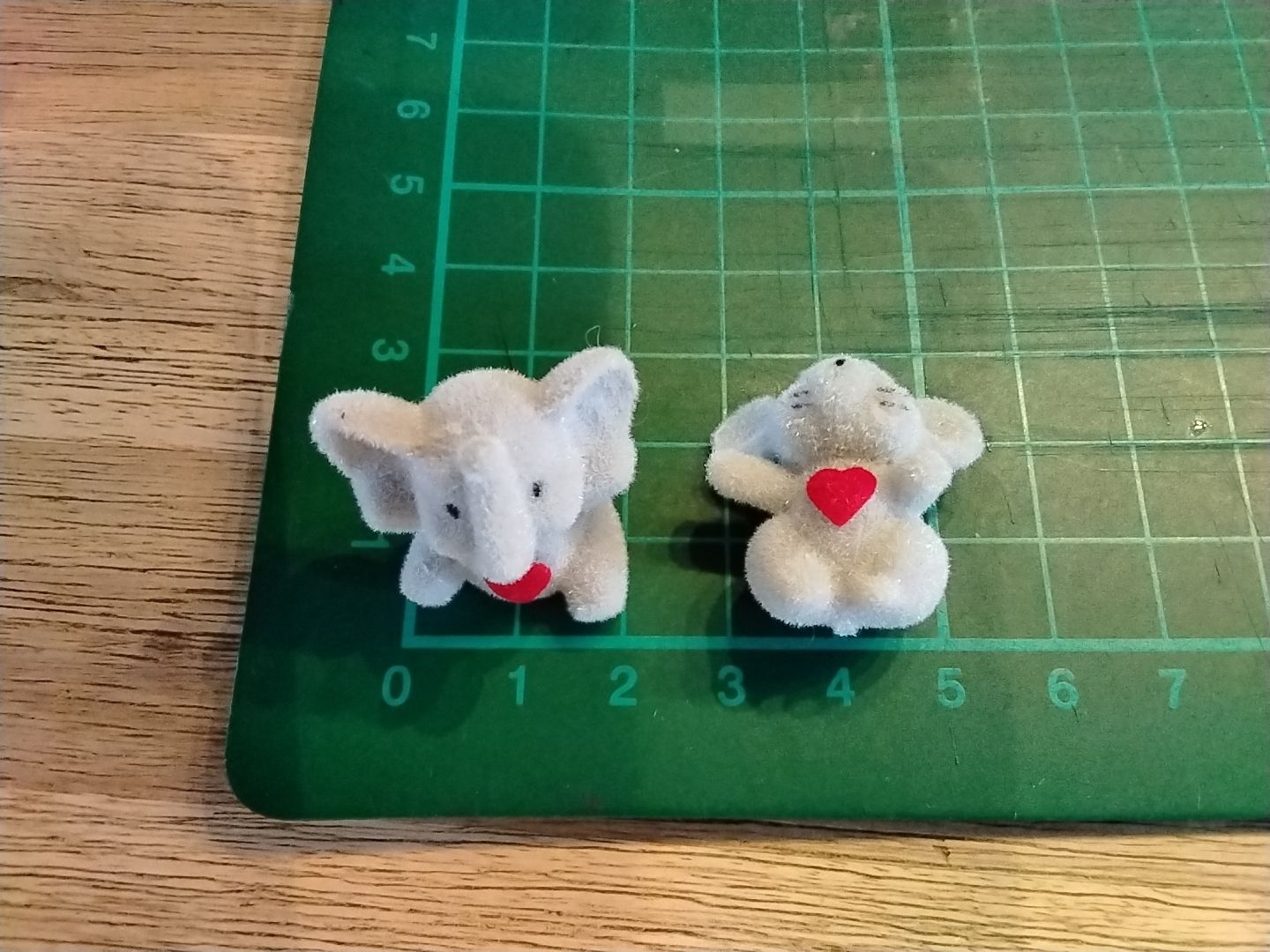 Figuren: Mini-Figürli aus Filz # Elefant, Bären, Mäuse und Schwein – Neu (gemäss Beschreibung) aus Weisslingen von venditrice52 6