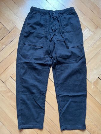 Bershka Stoffhose M schwarz