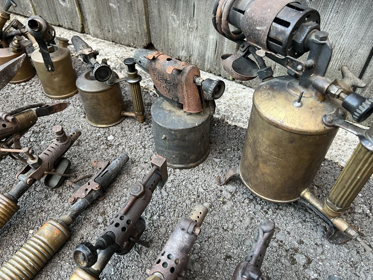 Tutti gli attrezzi: Antike Lötlampen Sammlung Bunsenbrenner Sievert Barthel – Usato da Theilingen venduto da ovi123 5