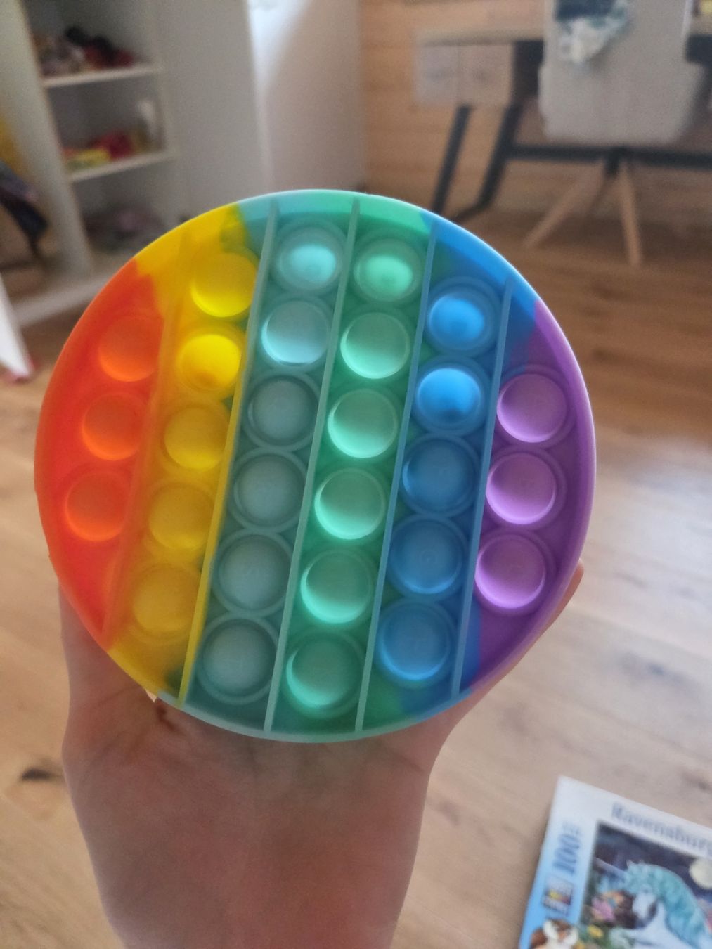 Giocattoli: Pop It Regenbogen Regenbogenfarben gebraucht – Usato da Oberbipp venduto da MABU1988 3