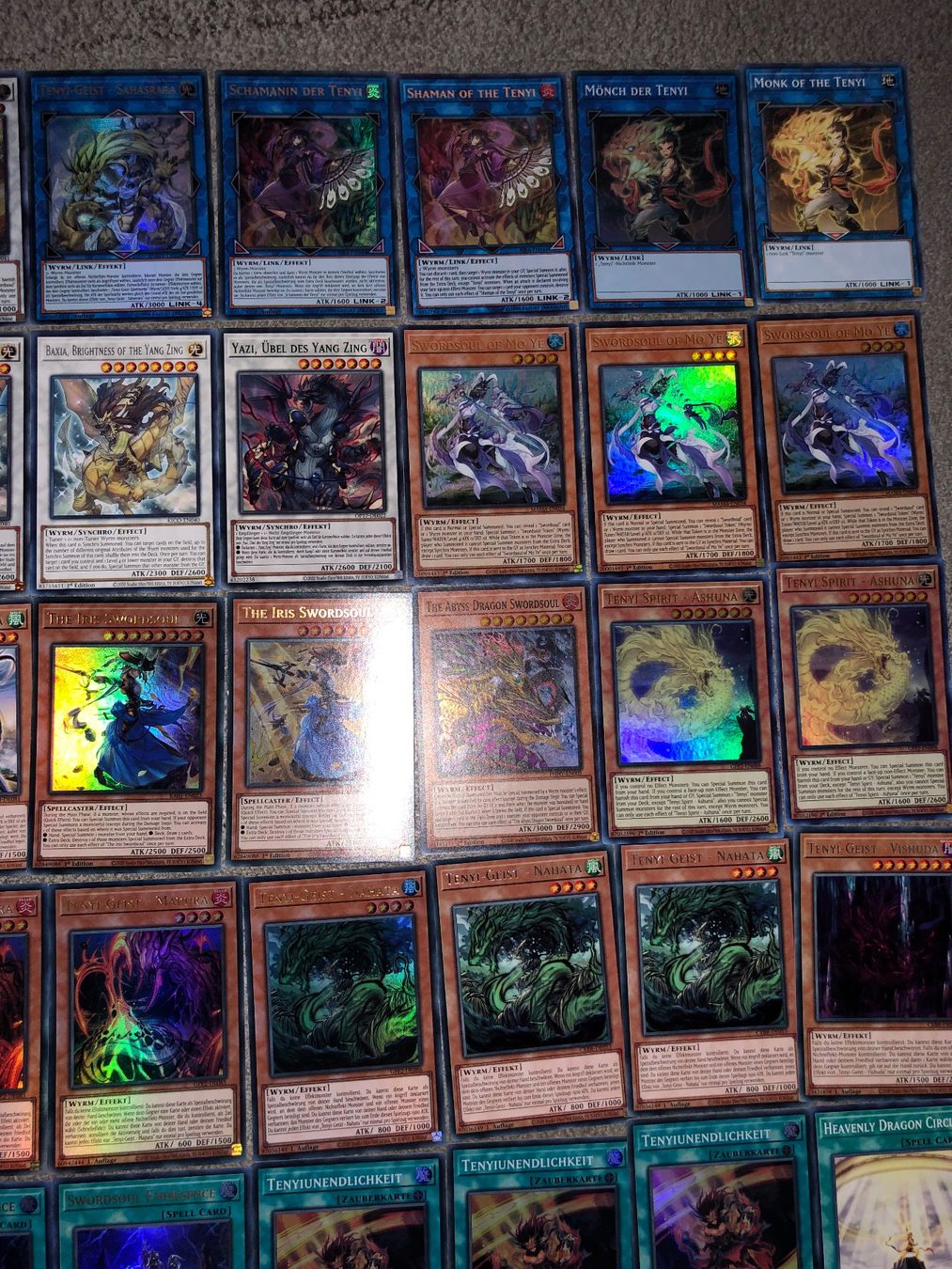 Yugioh Sammelbilder & Trading cards: TurnierDeck Schwertseele & Tenyi | BODE / BACH etc. – Gebraucht aus Altstätten SG von ChangeMaker 3