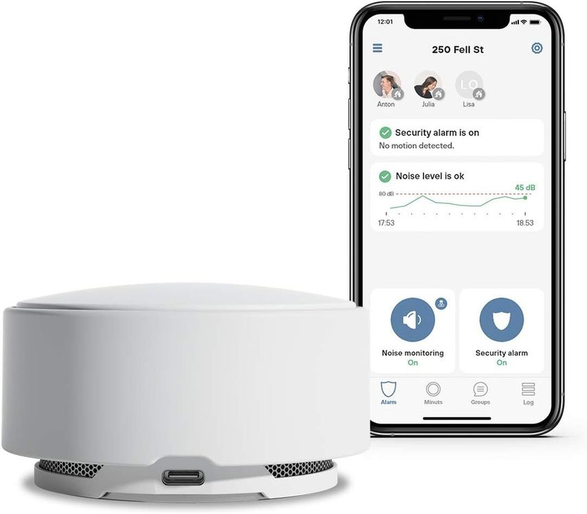 Minut Smart Home Sensor I Raumüberwachung (Neu (gemäss Beschreibung ...