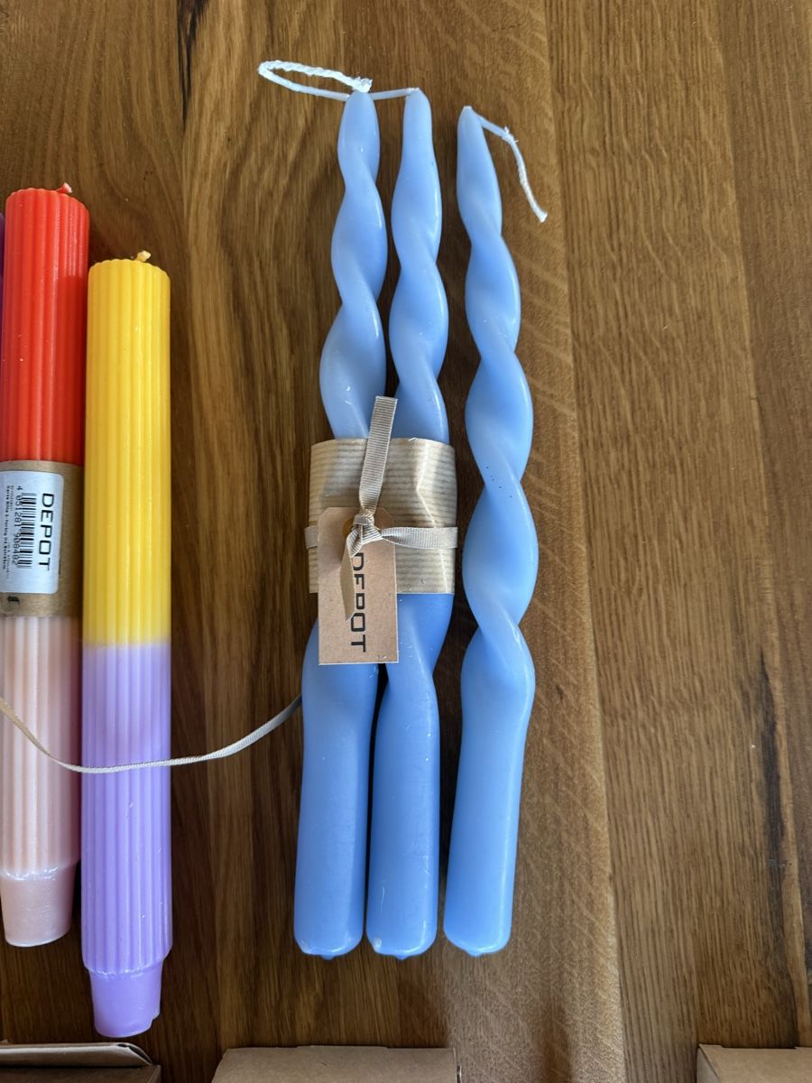 Candele: Kerzen-Set: Stabkerzen aller Art – Nuovo e nell'imballaggio originale da Winterthur venduto da Bacca_3 4