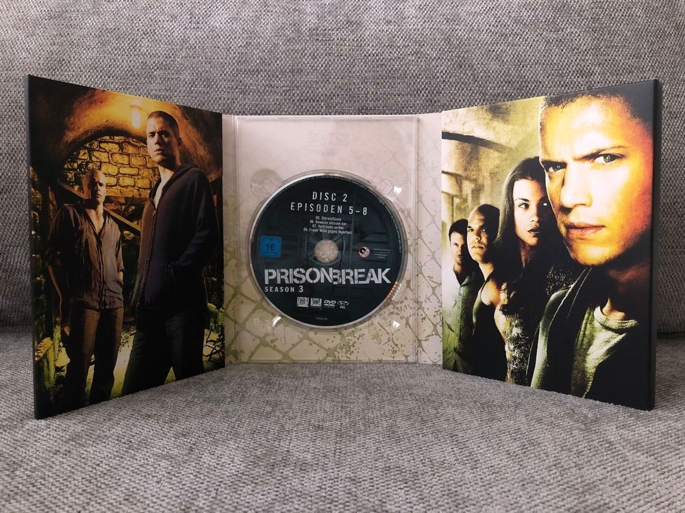 Tutti i DVDs: Prison Break - Die komplette dritte Staffel – Usato da Zollikofen venduto da jde_72zf 3