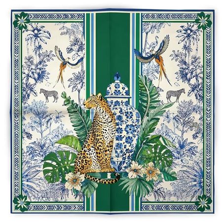 Elegante Foulard Exotik Leo
