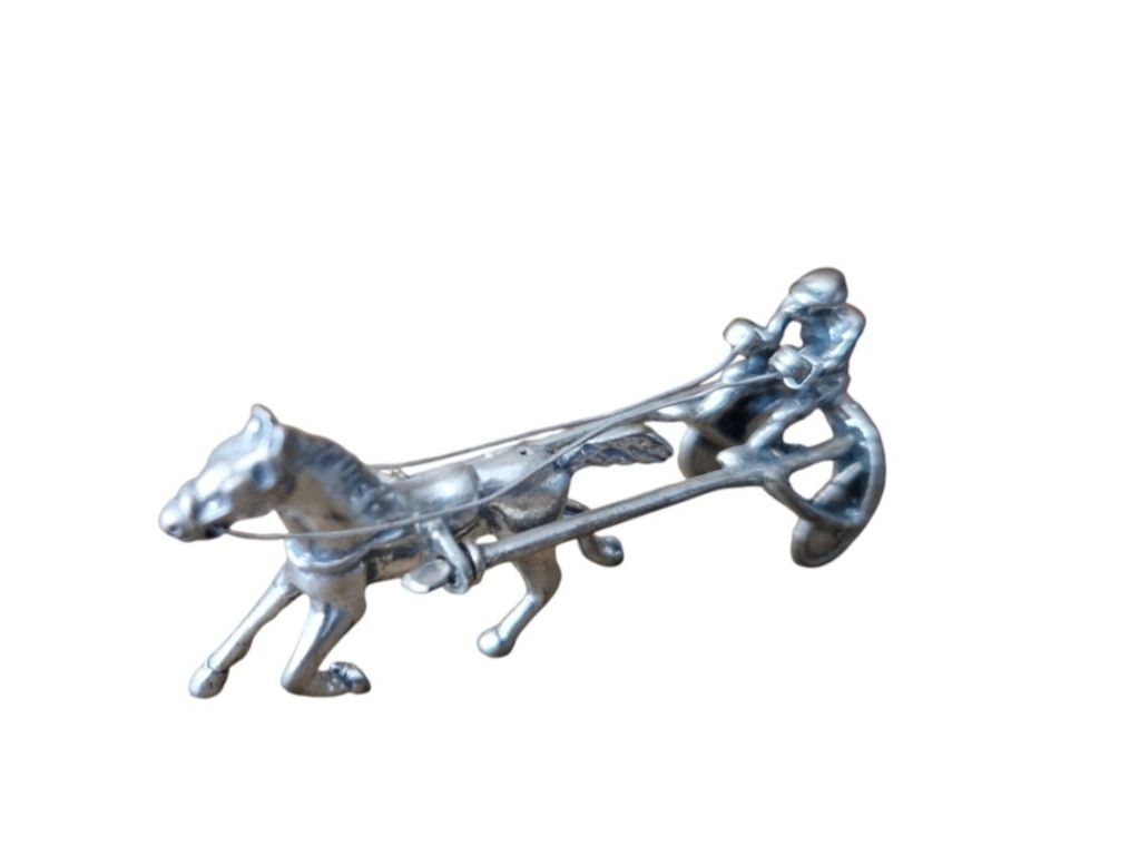 Statuette: Figur Miniatur Silber Storch – Usato da Mörschwil venduto da wunderkiste44 3