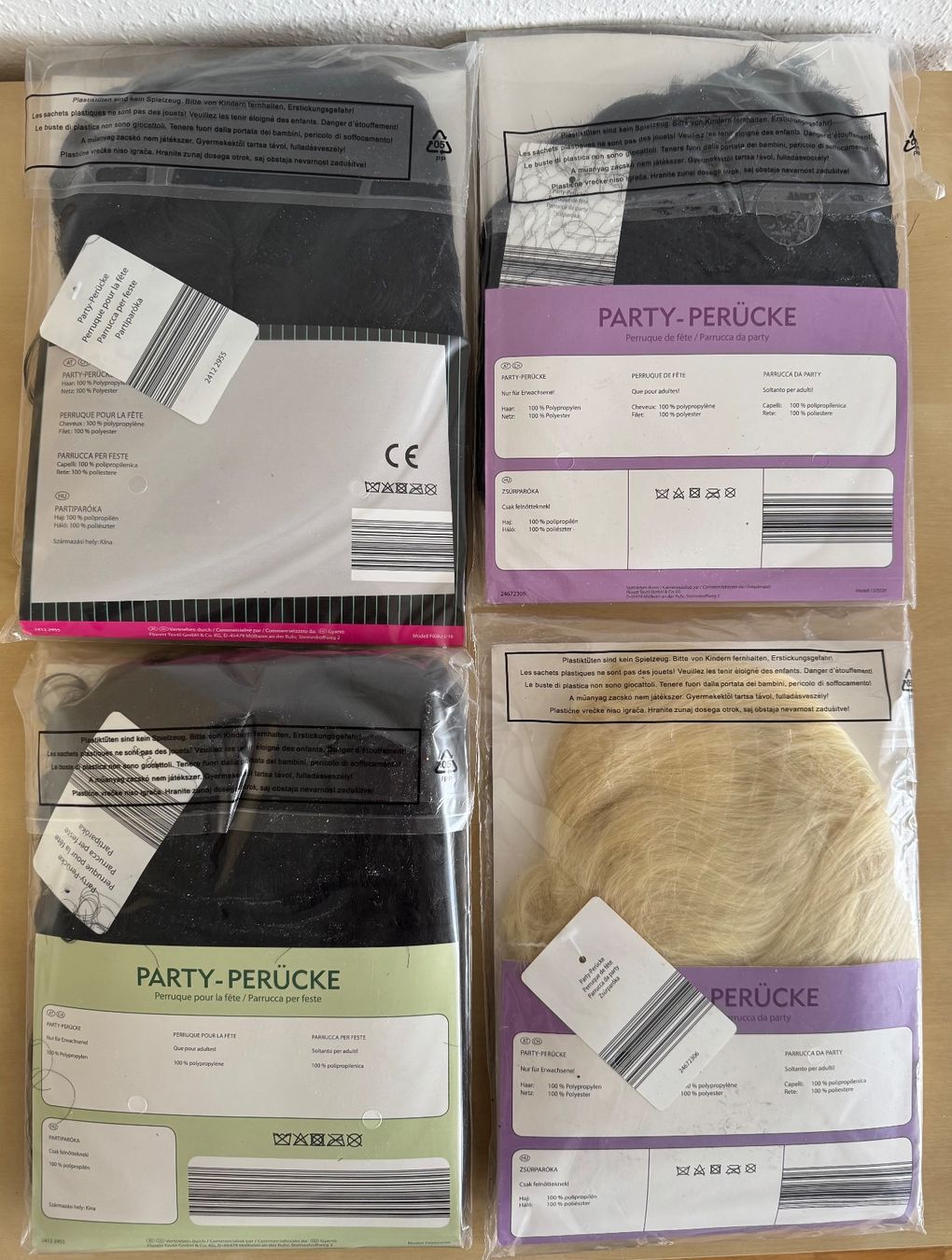Perücken: Perücken – Neu und originalverpackt aus Luzern von lbreu 1