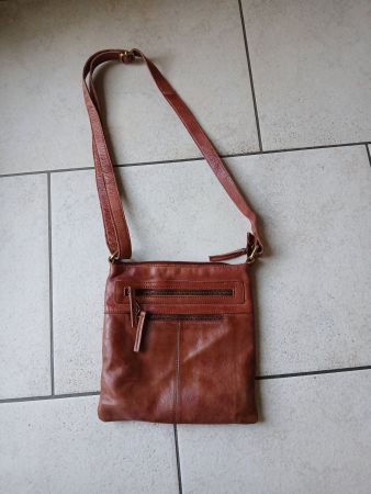 Braune Ledertasche zeitlos elegant