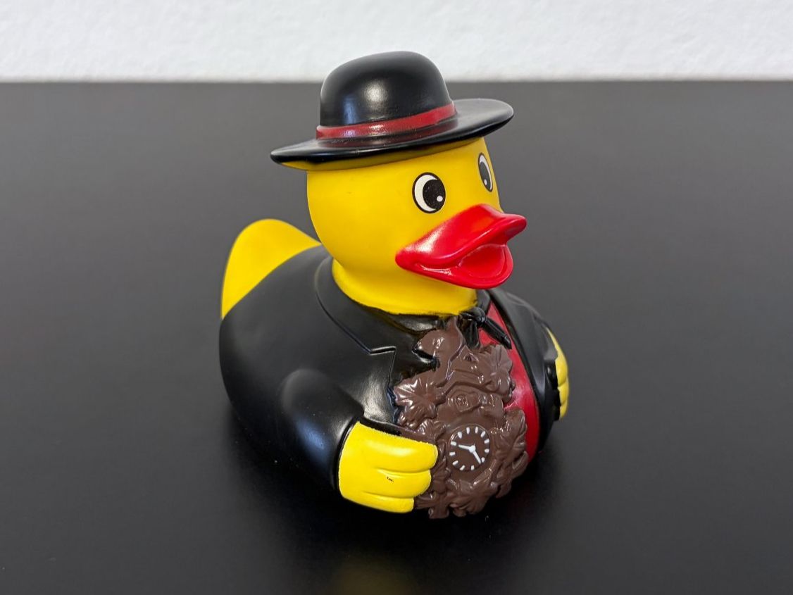 Jouets: Badeente Quitscheente Schwarzwald Mann – Neuf (Voir description) à Birr par Jamonline 2