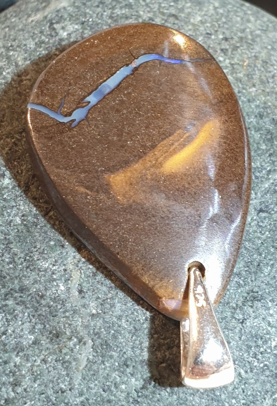 Ciondoli: Anhänger Boulder Opal. – Nuovo (secondo la descrizione) da Niederbüren venduto da Raphael014 2