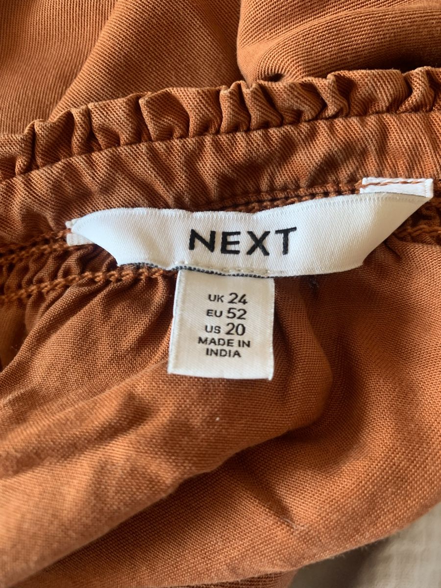 Next Camicette: Next Bluse Gr.52 dunkelorange – Usato da Ellikon an der Thur venduto da Bali1999 8