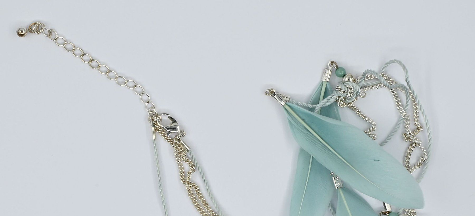 Catenine: Federkette, mit blauen Federn – Usato da Dürnten venduto da pema28 4