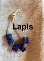 Lapis     Lapislazuli echte Steine  gross gelocht   natur