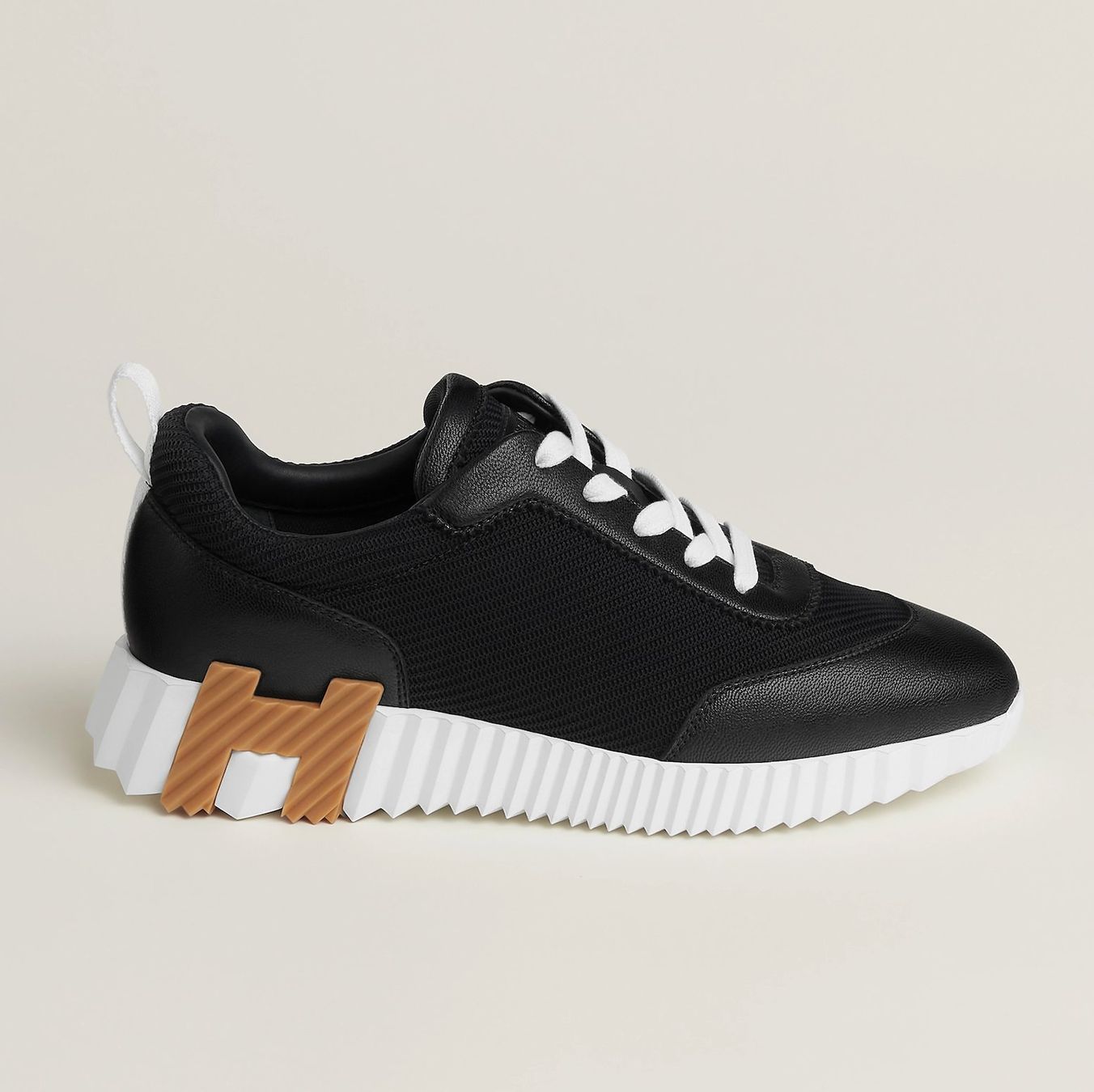 Hermès Damenschuhe: Hermès Sneakers Bouncing Neu - Schwarz - 38.5 – Neu und originalverpackt aus Zürich von eldelsteine_handler 3