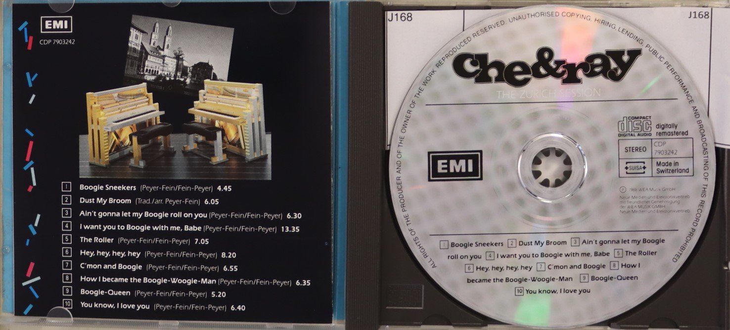 CDs: Che & Ray – The Zurich Session – D'occasion à Luzern par CONTENTI 1