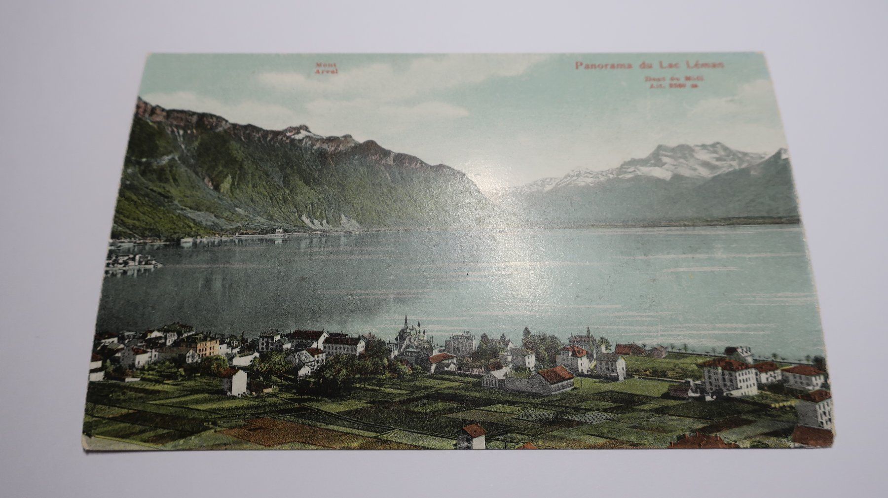 Cartoline postali: Panorama du Lac Léman – Usato da Cormoret venduto da Pascalll2001 1