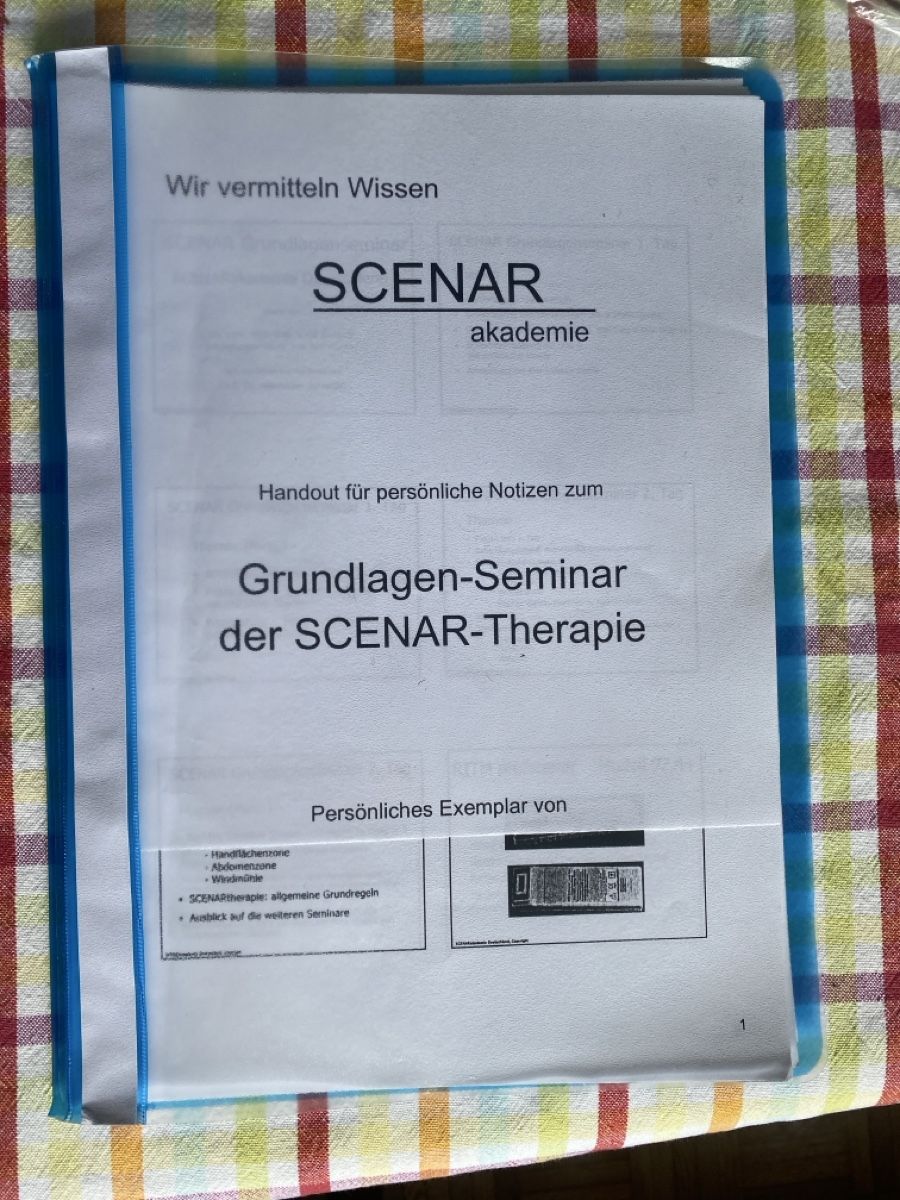 Attrezzature mediche: SCENAR home Therapiegerät – Usato da Gossau ZH venduto da mahabalipuram 4