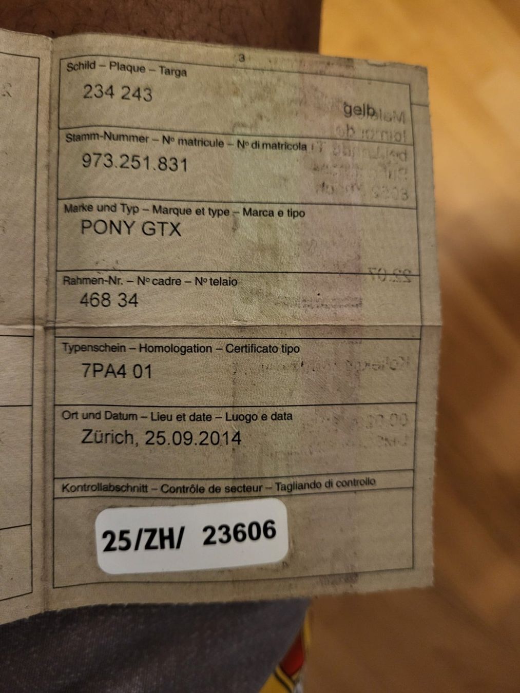 Pony Mofas: Pony Mofa GTX – Gebraucht aus Glattpark-Opfikon von griechischer_salat 1