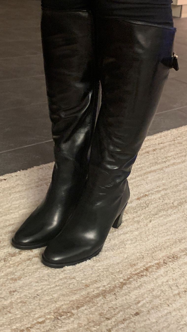 Scarpe da donna: Damen Lederstiefel – Usato da Hochdorf venduto da suatvid 5