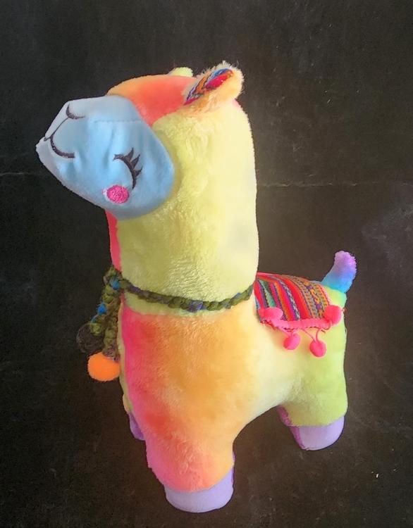 Bunte und kuschlig Lama Alpaka Figur NEU Kaufen auf Ricardo