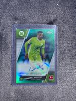 2021-22 Topps Chrome Bundesliga Lukas Nmecha Green Refractor
