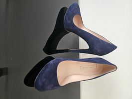 blaue Pura Lòpez Pumps