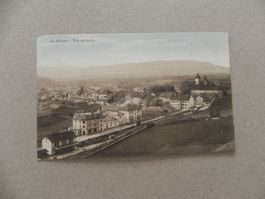 Carte La Sarraz VD Gare Bahnhof Zug 1914