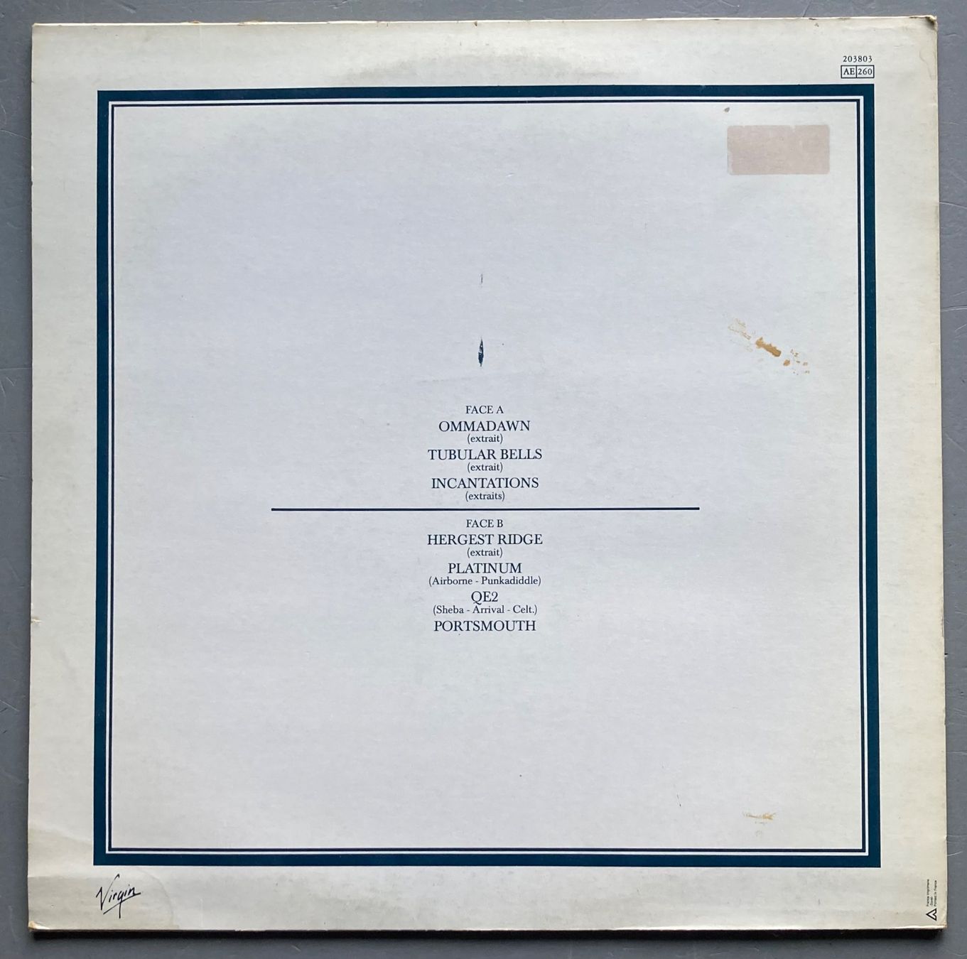 Dischi in vinile: MIKE OLDFIELD - EPISODES – Usato da Poliez-Pittet venduto da Newtown-Records 1