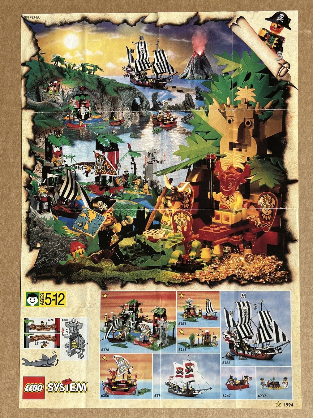 Lego Kit di costruzioni: 3 LEGO System Mini Prospekte – Usato da Dornach venduto da Deco89 1