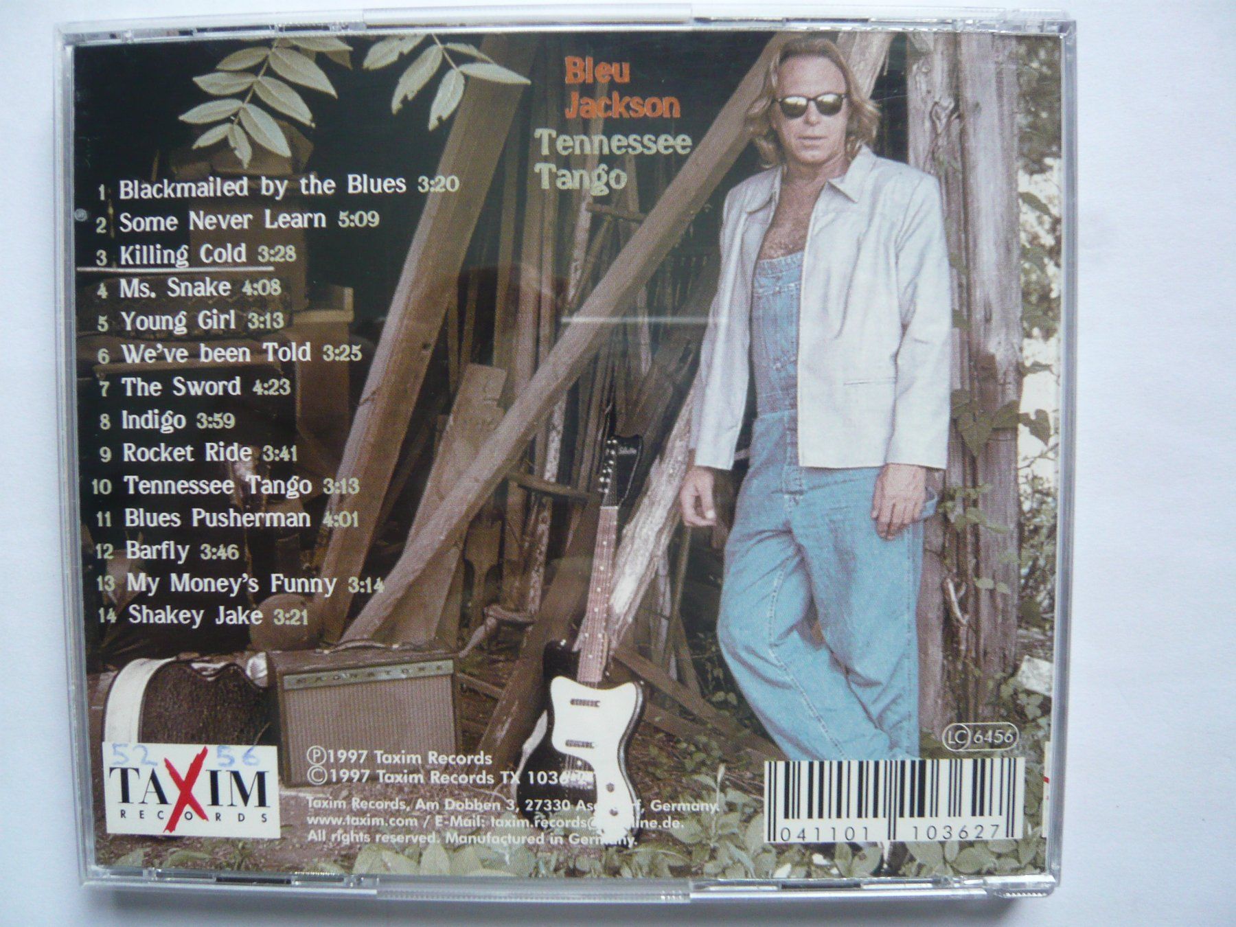CDs: BLEU JACKSON Tennessee Tango – D'occasion à Winterthur par Cajun 1