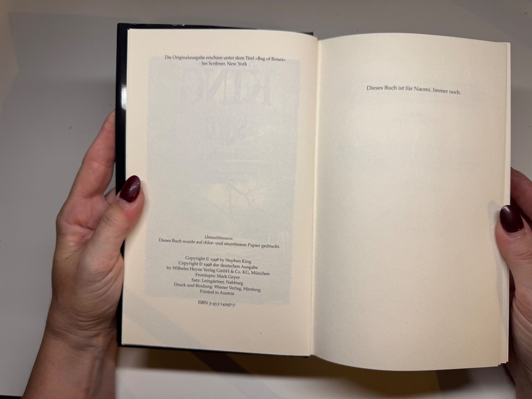 Bücher: ROMAN: Stephen King, Sara – Gebraucht aus Grosswangen von Deutsche_Romane 3