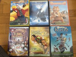 Lot de 6 DVD pour enfants: Stuart Little, Shrek & Co!