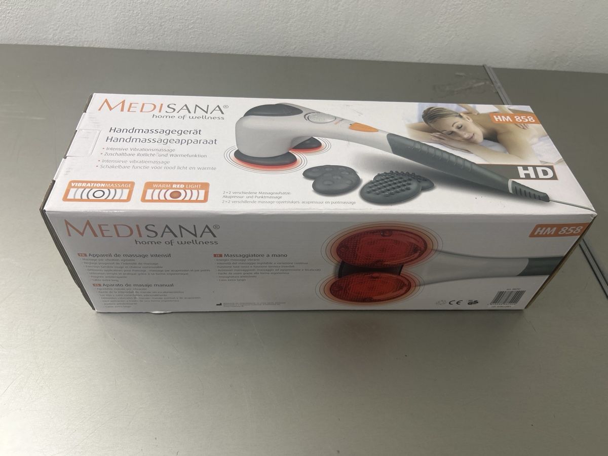 Massagegeräte: Medisana Handmassagegerat HM 858 neu – Gebraucht aus Lommis von Kapilguna1