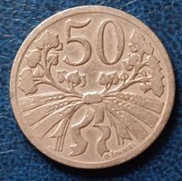 TSCHECHOSLOWAKEI - 50 HELLER 1922 - IM SUPER ZUSTAND