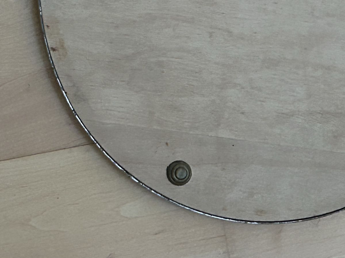 Piatti di portata: Antikes Spiegeltablett, silberfinish, Vintage – Usato da Gunten venduto da starfish3 6