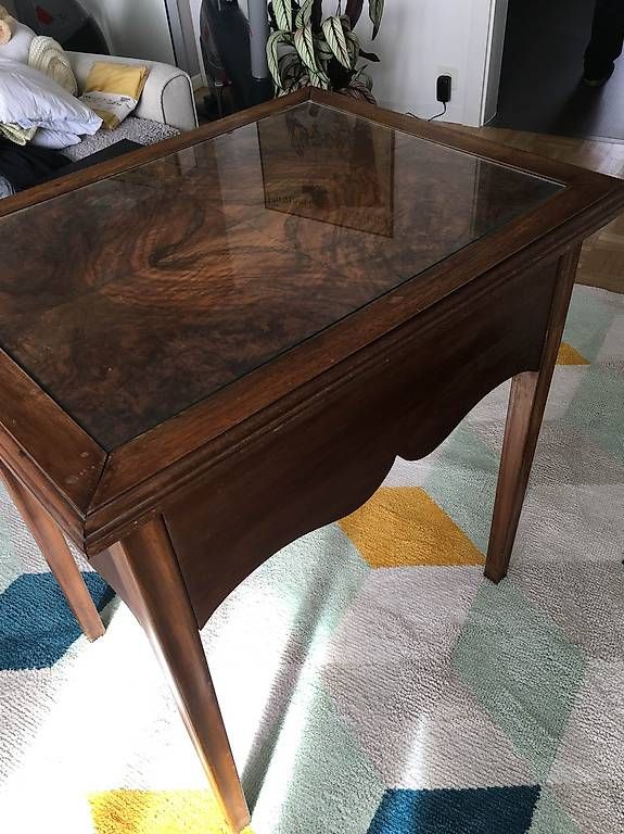 Tavoli: Petite table/secrétaire ancienne – Usato da Corseaux venduto da Josee2 3