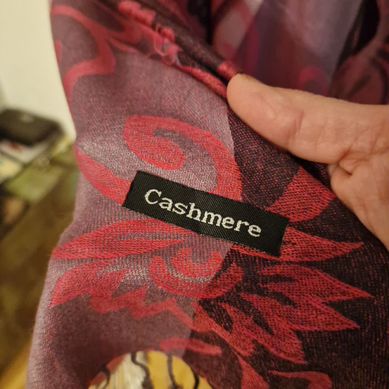 Foulards, Tücher & Schals: Cashmere Foulard – Neu (gemäss Beschreibung) aus St. Gallen von mania03 1