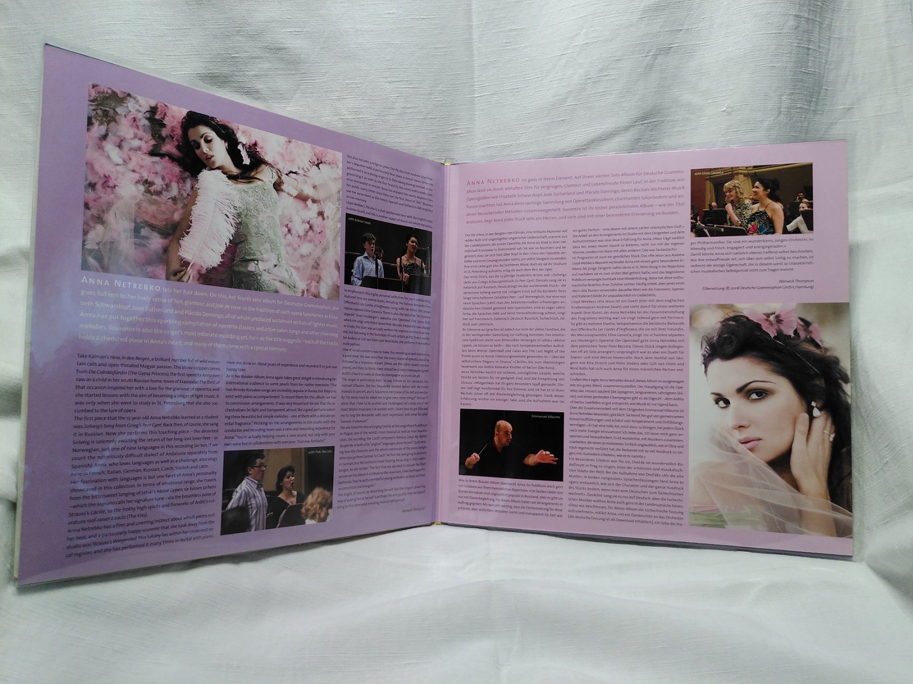 Schallplatten: Anna Netrebko Doppel-LP "Souvenirs" 2008 – Gebraucht aus Gümligen von Clothing.and.Co 2