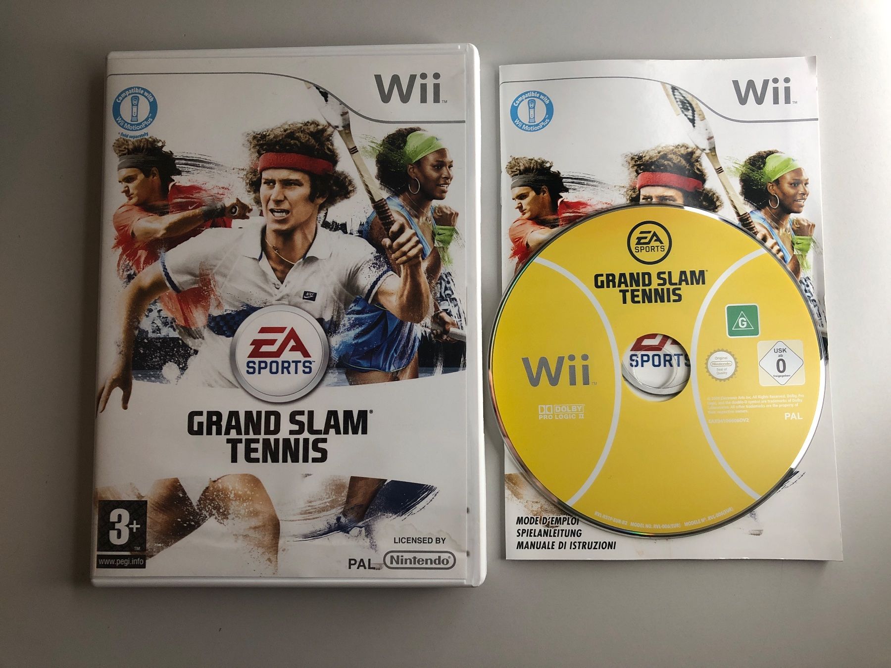 Nintendo Giochi: Grand Slam Tennis - Wii – Usato da St.gallen venduto da taduz