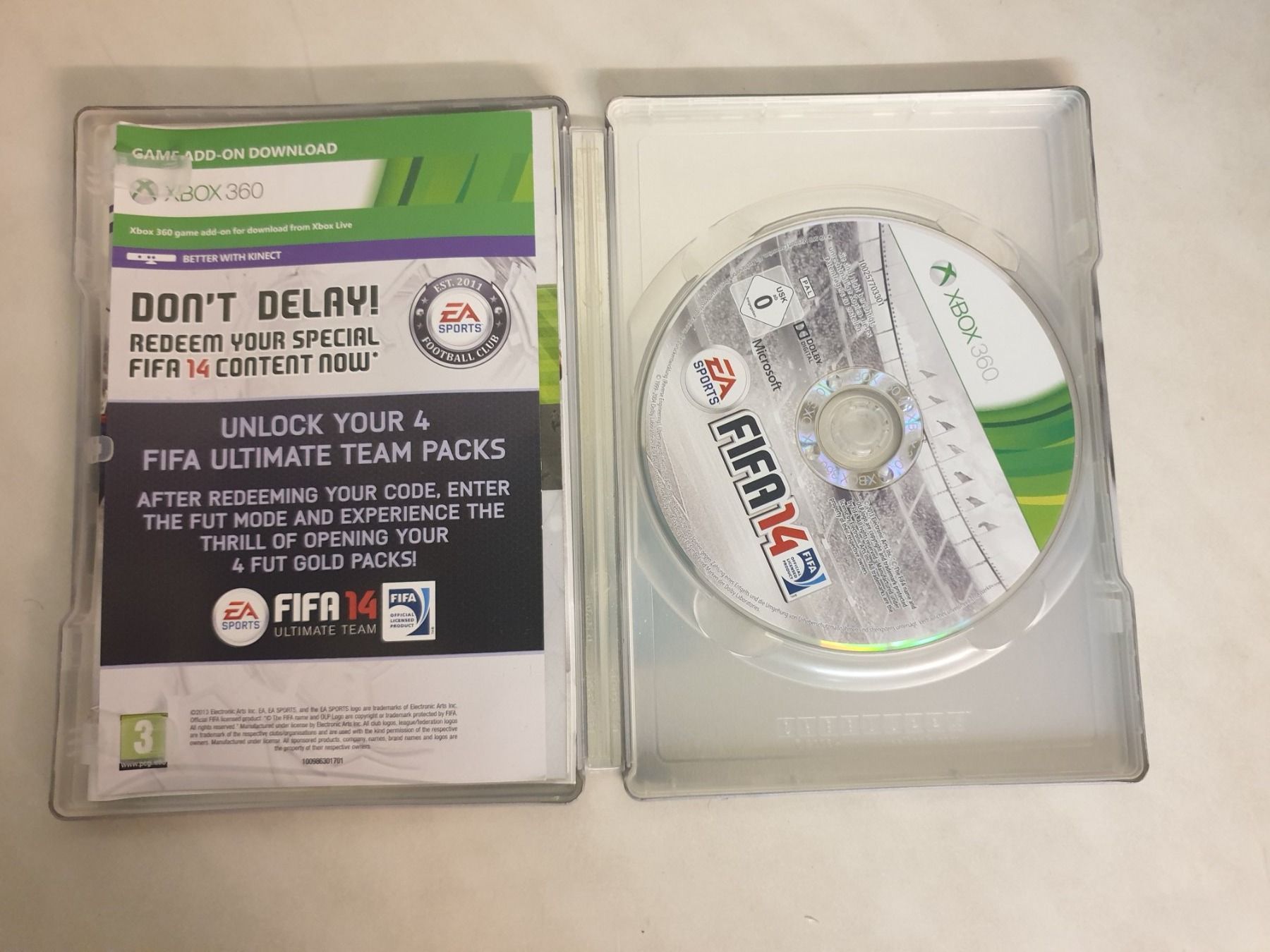 Microsoft Giochi: XBOX 360 Game / Spiel Fifa 14 – Usato da Malters venduto da burzi 2