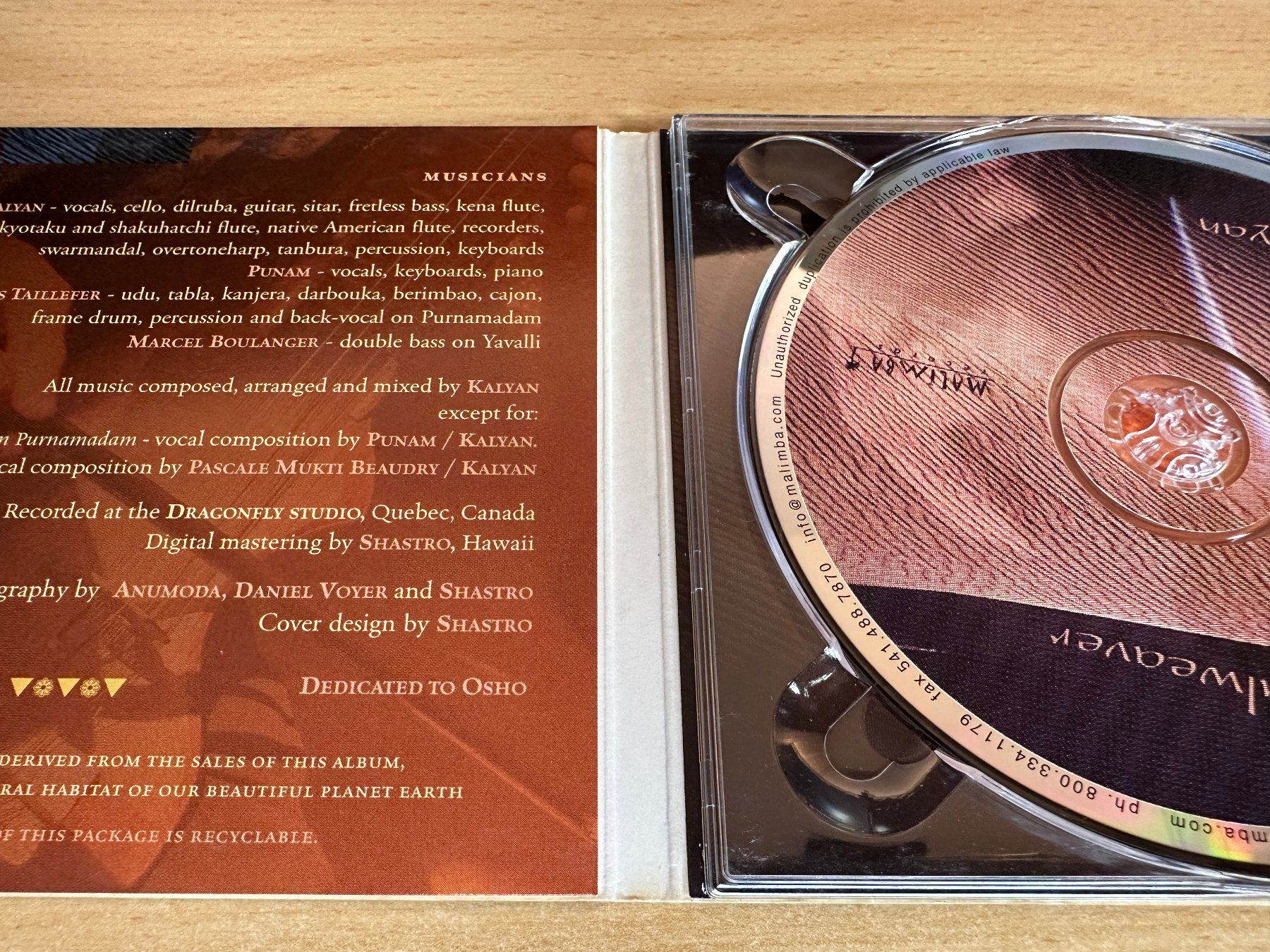 CDs: Kalyan – Soulweaver – D'occasion à Rikon im Tösstal par Alpenmutz 2