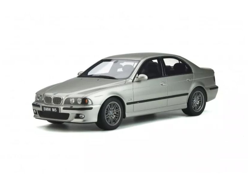 BMW Modellini d'auto: BMW M5 E39Titanium Silver 2002 1/18 Otto Mobile OT 747B – Nuovo (secondo la descrizione) da Wohlen AG venduto da PrivatSammlung 5